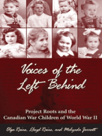 Voices of the Left Behind: Project Roots and the Canadian War Children of World War II