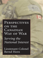 Perspectives on the Canadian Way of War: Serving the National Interest