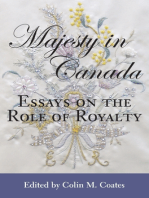 Majesty in Canada: Essays on the Role of Royalty