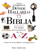 Dónde hallarlo en la Biblia edición compacta