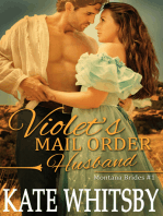 Violet's Mail Order Husband (Montana Brides #1)