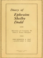 Diary of Ephraim Shelby Dodd; 1862-1864