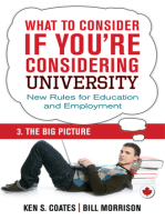 What To Consider if You're Considering University — The Big Picture
