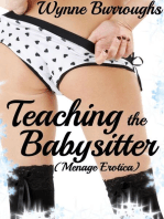 Teaching the Babysitter (Menage Erotica)