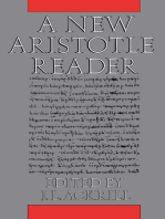 A New Aristotle Reader