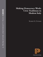 Making Democracy Work: Civic Traditions in Modern Italy