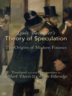 Louis Bachelier's Theory of Speculation: The Origins of Modern Finance