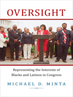Oversight: Representing the Interests of Blacks and Latinos in Congress