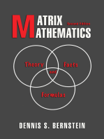 Matrix Mathematics: Theory, Facts, and Formulas - Second Edition
