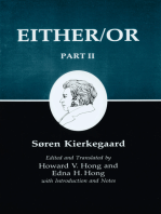 Kierkegaard's Writings IV, Part II: Either/Or