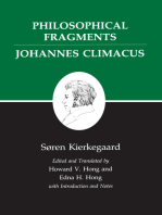 Kierkegaard's Writings, VII, Volume 7: Philosophical Fragments, or a Fragment of Philosophy/Johannes Climacus, or De omnibus dubitandum est. (Two books in one volume)