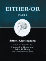 Kierkegaard's Writing, III, Part I: Either/Or