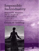 Impossible Individuality: Romanticism, Revolution, and the Origins of Modern Selfhood, 1787-1802