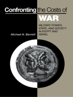 Confronting the Costs of War: Military Power, State, and Society in Egypt and Israel