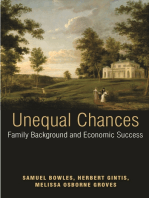 Unequal Chances: Family Background and Economic Success