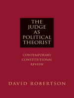 The Judge as Political Theorist: Contemporary Constitutional Review