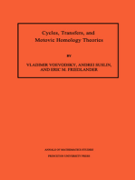 Cycles, Transfers, and Motivic Homology Theories. (AM-143), Volume 143