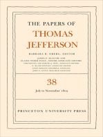 The Papers of Thomas Jefferson, Volume 38: 1 July to 12 November 1802