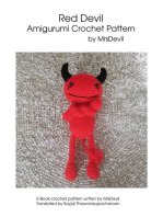 Red Devil Amigurumi Crochet Pattern
