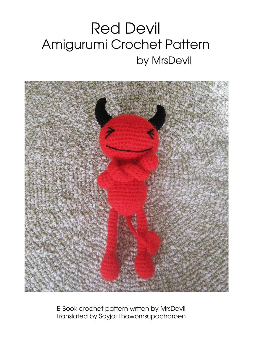 Red Devil Amigurumi Crochet Pattern by MrsDevil - Ebook | Everand