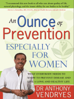 An Ounce of Prevention: Especially For Women