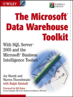 The MicrosoftData Warehouse Toolkit: With SQL Server2005 and the Microsoft Business Intelligence Toolset