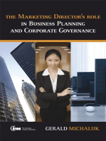 The Marketing Director's Role in Business Planning and Corporate Governance