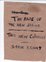 The Rape of the New Sabine/This New Colossus