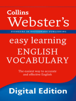 Webster’s Easy Learning English Vocabulary: Your essential guide to accurate English