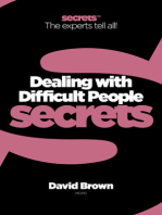 Dealing with Difficult People