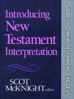 Introducing New Testament Interpretation (Guides to New Testament Exegesis)