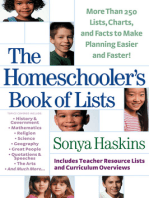 The Homeschooler's Book of Lists