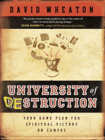 University of Destruction: Your Game Plan for Spiritual Victory on Campus