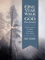 The One Year Walk with God Devotional: Wisdom from the Bible to Renew Your Mind
