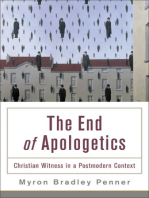 The End of Apologetics