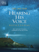 The One Year Hearing His Voice Devotional: 365 Days of Intimate Communication with God