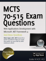 MCTS 70-515 Exam: Web Applications Development with Microsoft .NET Framework 4 (Exam Prep)