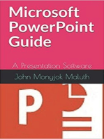 Microsoft PowerPoint Guide: A Presentation Software