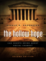 The Hollow Hope: Can Courts Bring About Social Change? Second Edition