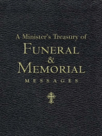 A Minister's Treasury of Funeral and Memorial Messages