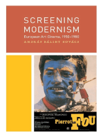 Screening Modernism: European Art Cinema, 1950-1980