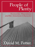 People of Plenty: Economic Abundance and the American Character