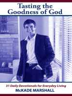 Tasting the Goodness of God