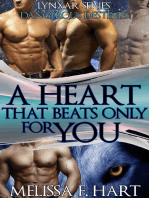 A Heart that Beats Only for You (Lynxar Series - Dangerous Destinies, Book 19) (Superhero Romance - Werewolf Romance)