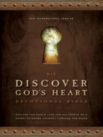NIV, Discover God's Heart Devotional Bible: Explore the King's Love for His People on a Cover-to-Cover Journey Through the Bible