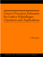 Green's Function Estimates for Lattice Schrödinger Operators and Applications. (AM-158)