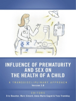 Influence of Prematurity and Sex on the Health of a Child
