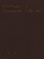 The Crafting of Absalom and Achitophel