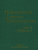 The Educational Legacy of Romanticism