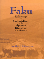 Faku: Rulership and Colonialism in the Mpondo Kingdom (c. 1780-1867)